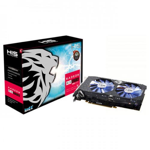

Видеокарта His Radeon Rx 570 Iceq X2 Oc 4Gb Gddr5 256-Bit (Hs-570R4Dcnr)
