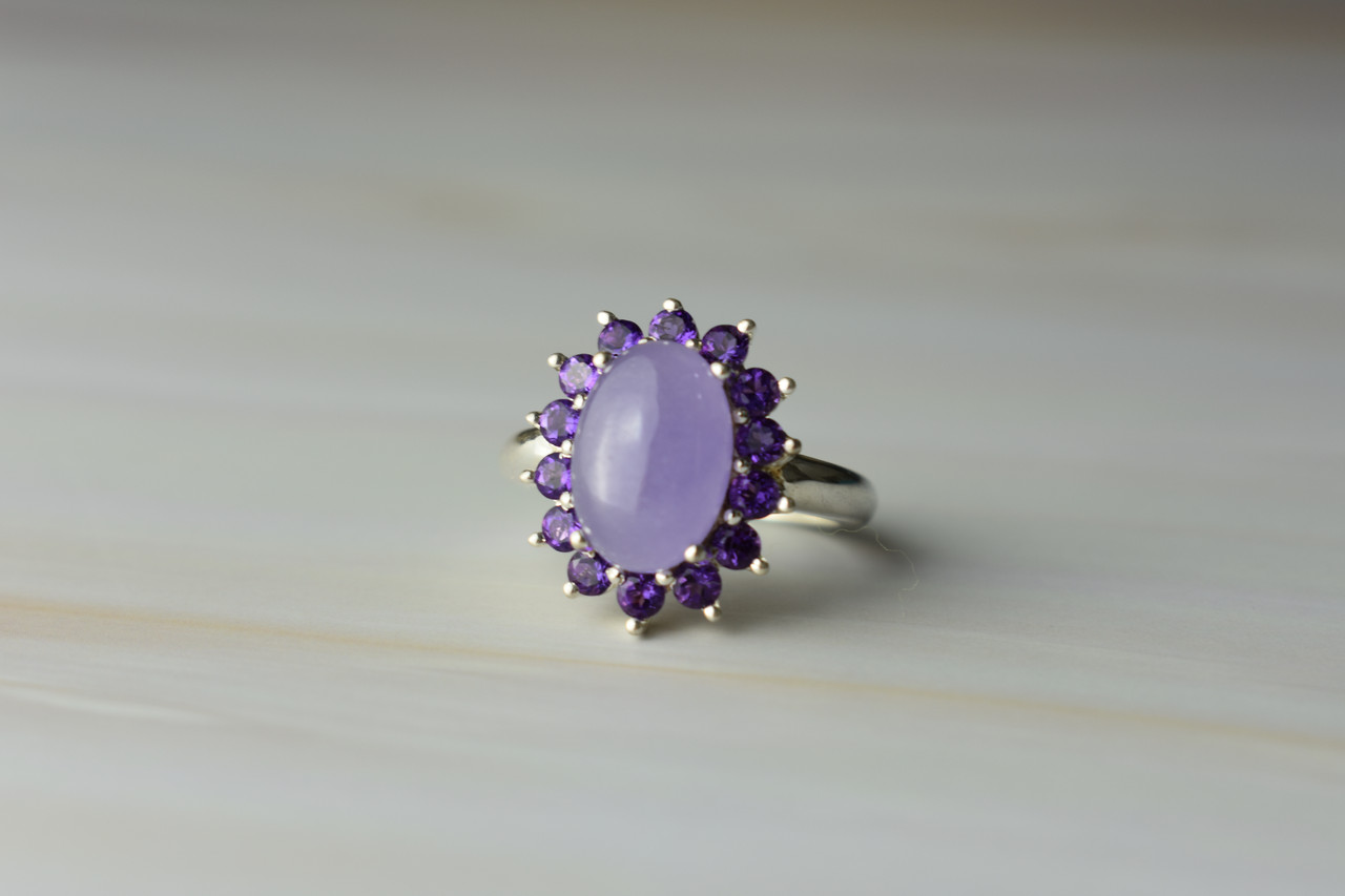 

Серебряное кольцо с Аметистовым Кварцем И Турмалином 0989 Sky Jewelry 17 (142)