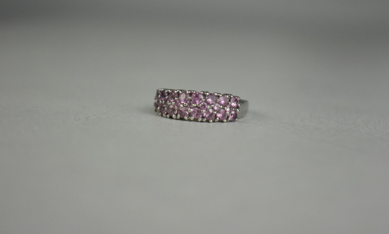 

Серебряное кольцо Топазом Розовое Сияние 25 Sky Jewelry 17 (15)