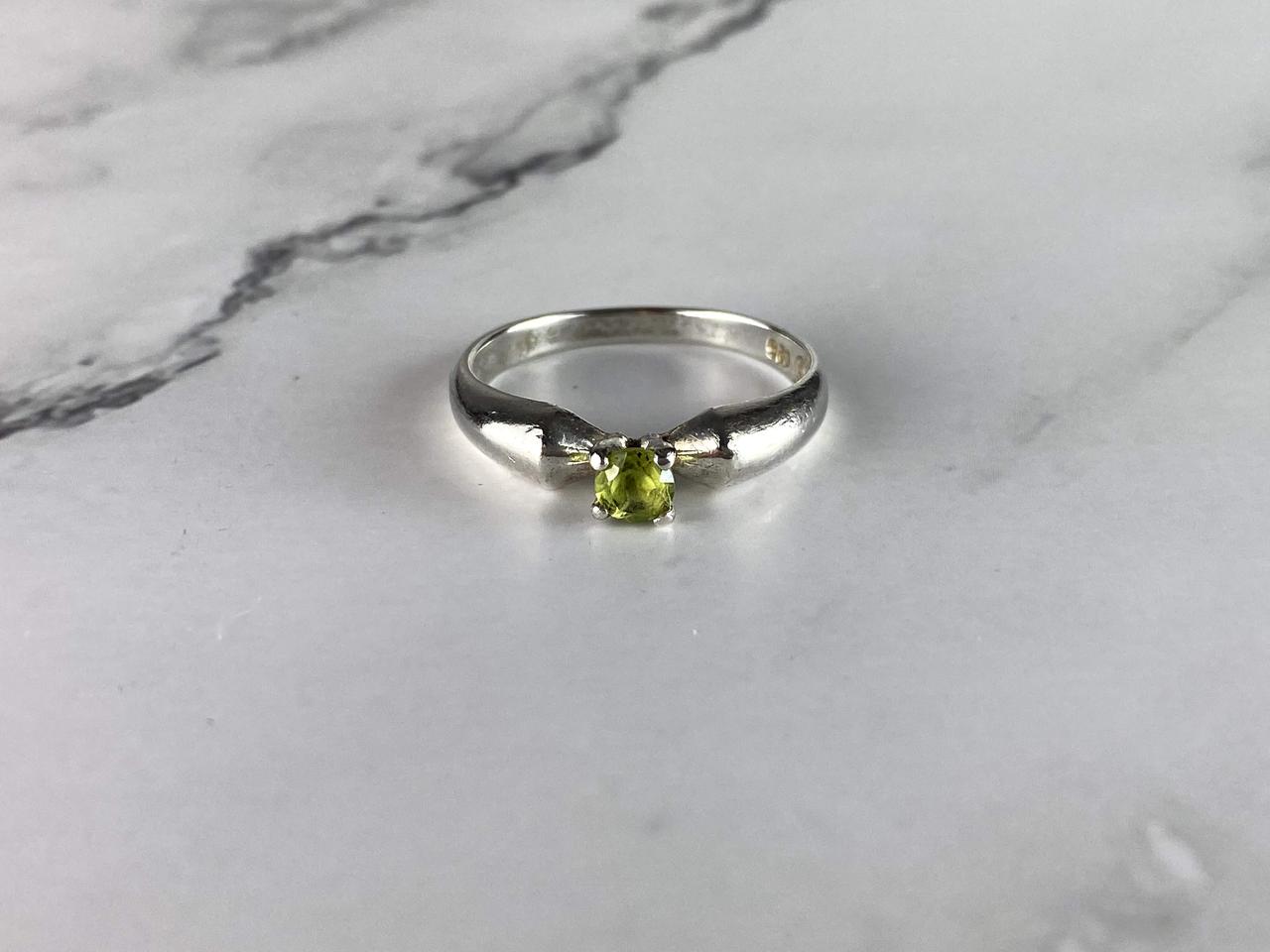 

Кольцо из серебра с Камнем Тсаворит 27262 Sky Jewelry 20