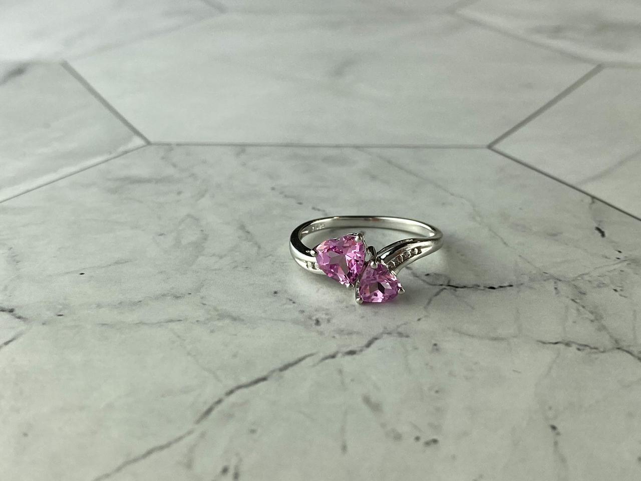 

Кольцо из серебра с Топазом Сердца 1112 Sky Jewelry 17
