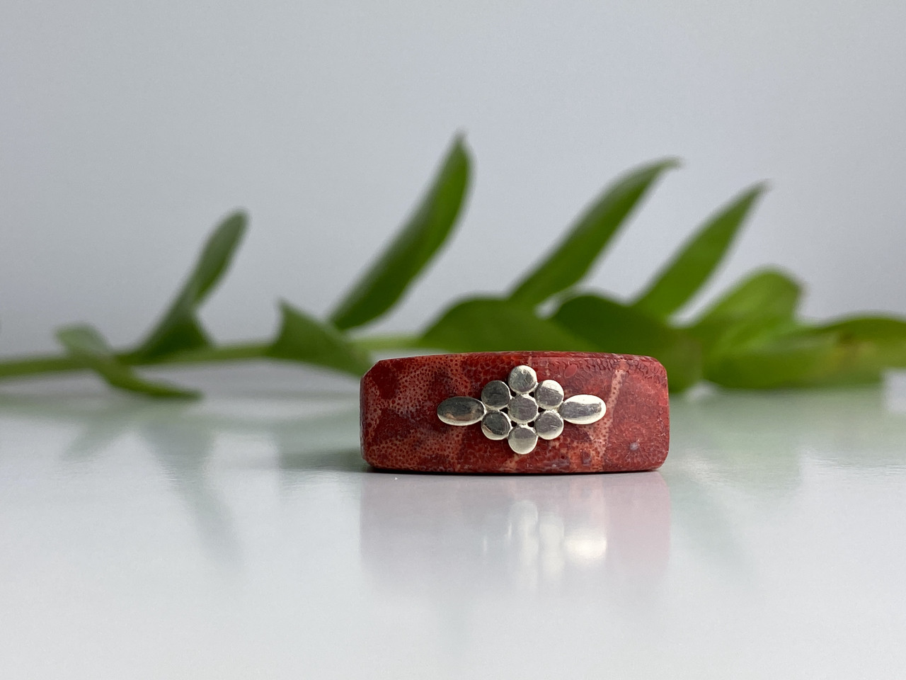 

Серебряное кольцо Коралл 7778 Sky Jewelry 20,5