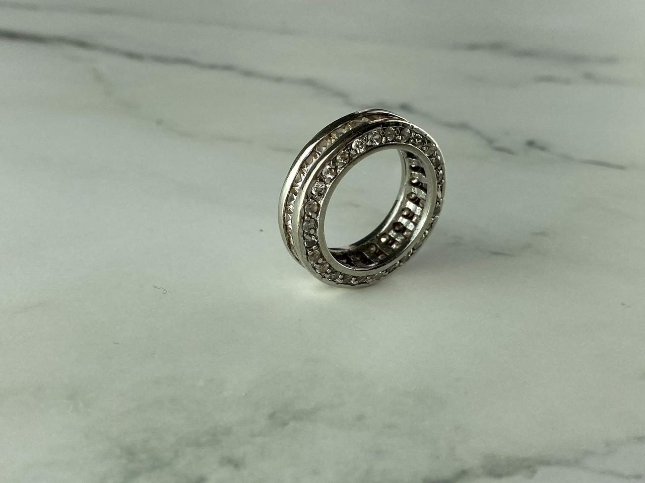 

Кольцо Из Серебра С Фианитами Круг 0101 Sky Jewelry 19,5