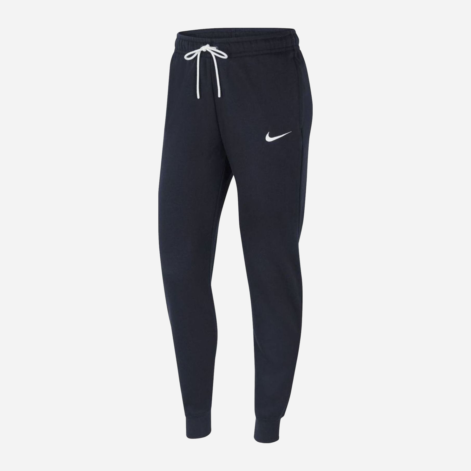 Акція на Спортивні штани жіночі утеплені Nike Cuffed fleece park 20 CW6961-451 XL Темно-сині від Rozetka