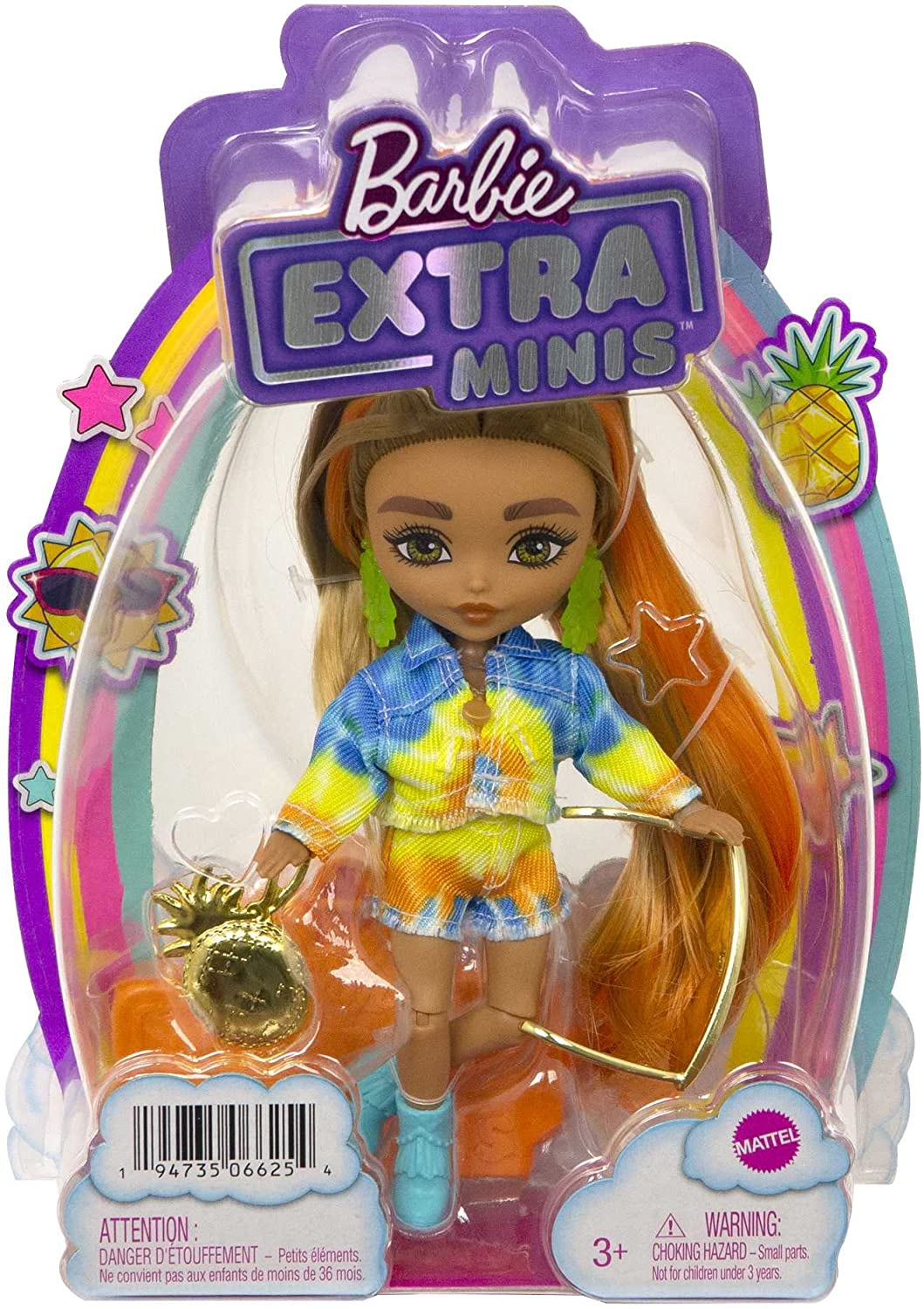 Кукла Барби Экстра Минис Модница в куртке и шортах тай-дай Barbie Extra  Minis #5 Tie-Dye Jacket & Shorts (HHF81) – фото, отзывы, характеристики в  интернет-магазине ROZETKA от продавца: Вuy here | Купить