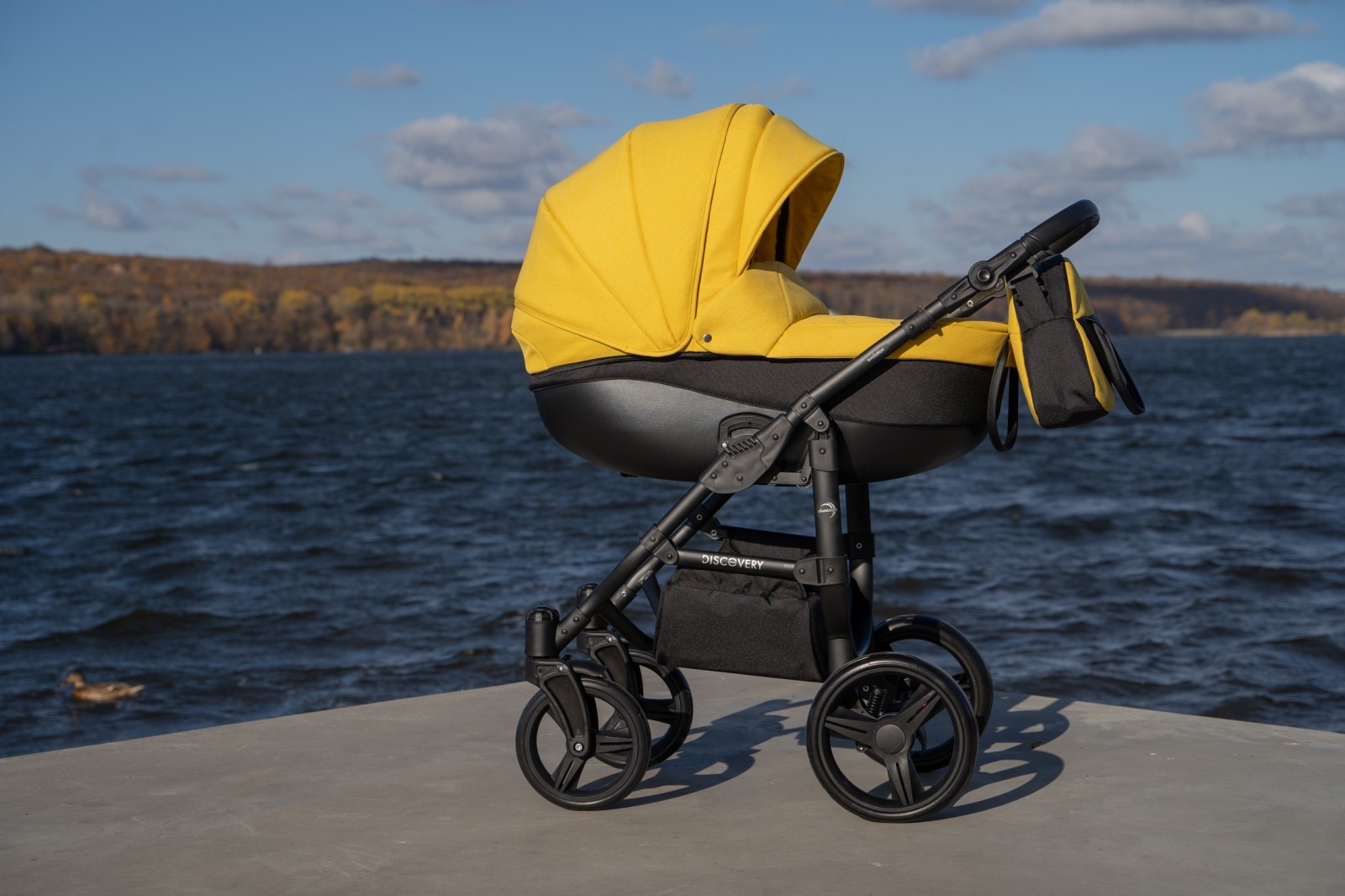 Дитяча коляска 2 в 1 Angelina Discovery Evolution жовта DE-15 – фото ...