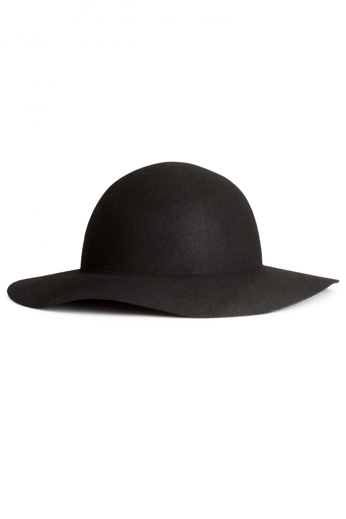 

Фетровая шляпа H&M l-58 Черная (3674-0284404001)