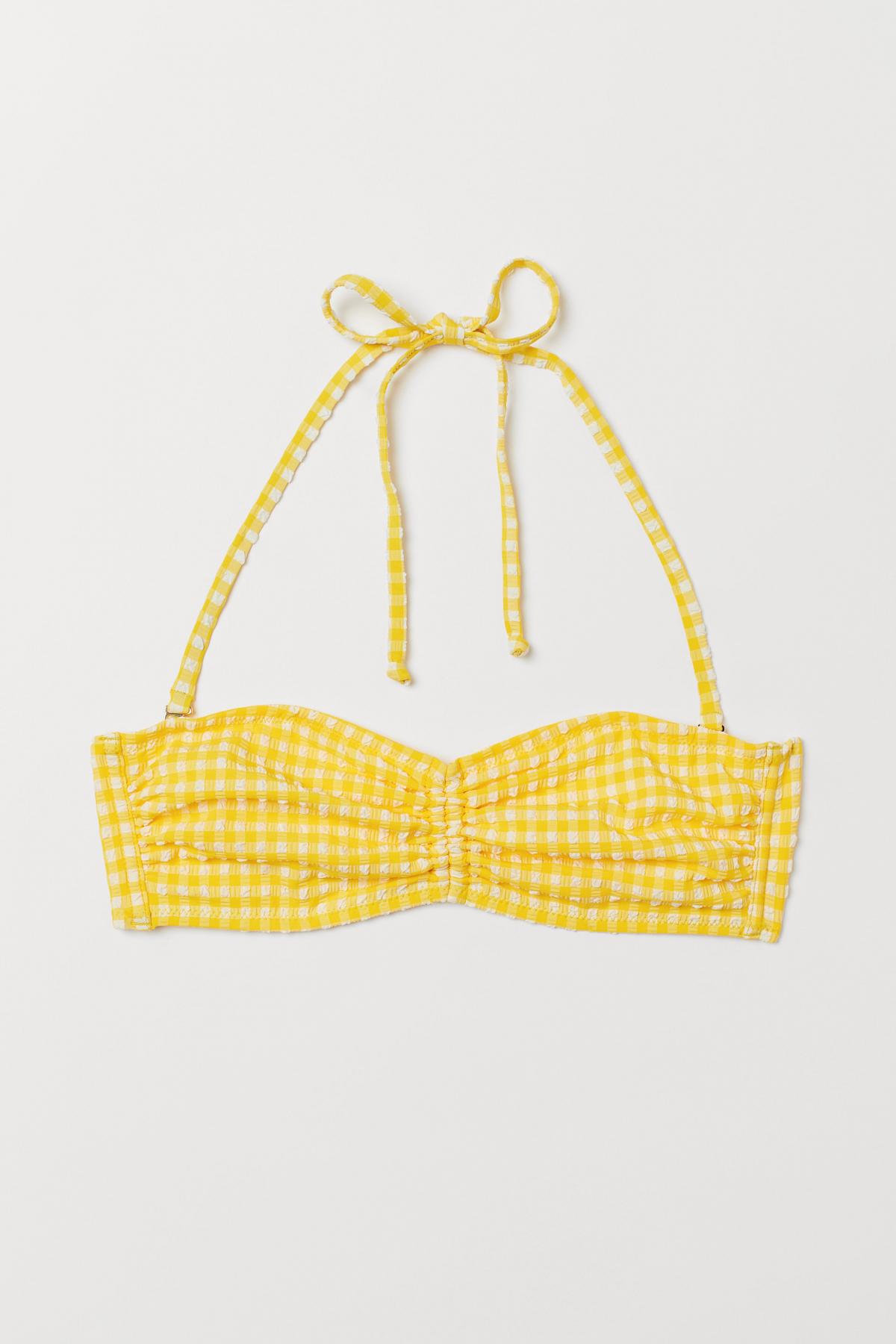 

Лиф бикини бандо H&M eur  Желтый (3751-0759020003, Лиф бикини бандо H&M eur 44 Желтый (3751-0759020003)