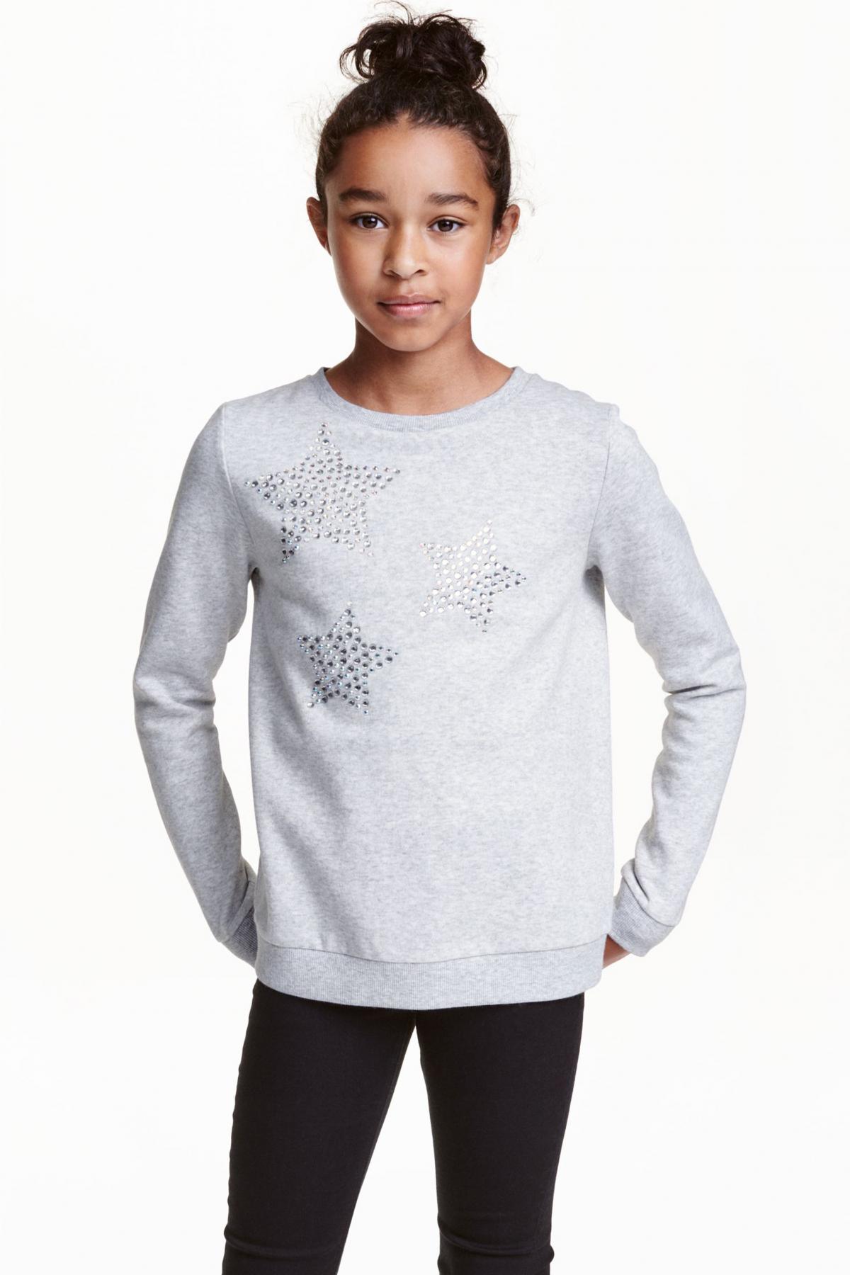 

Свитшот H&M eur 134-140 (8-10y) Серый (3639-0404267008)