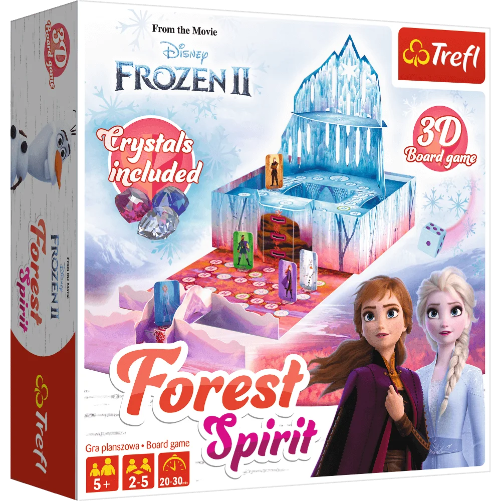 Настольная игра Trefl Лесной дух. Ледяное сердце 2 (Disney Frozen 2) –  фото, отзывы, характеристики в интернет-магазине ROZETKA от продавца:  BlackRed Games | Купить в Украине: Киеве, Харькове, Днепре, Одессе,  Запорожье, Львове