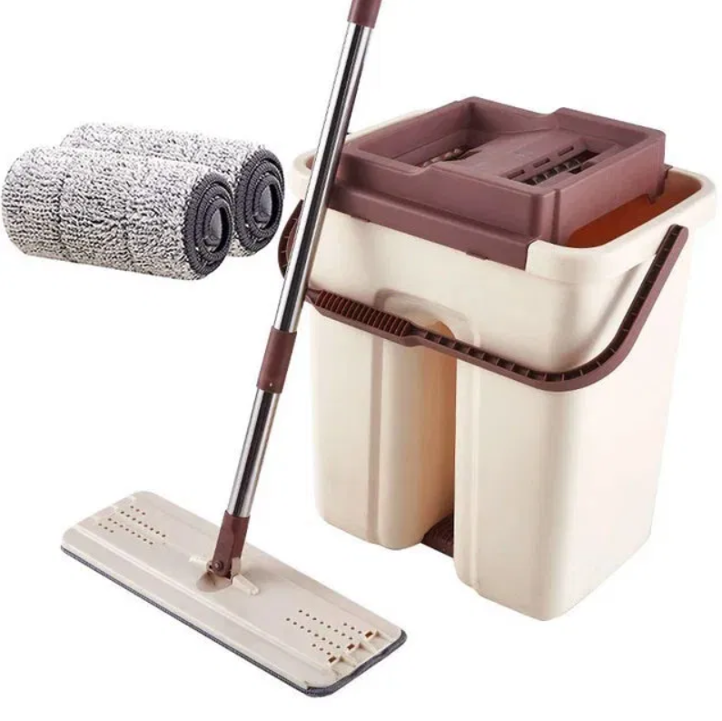 

Швабра Лентяйка Cleaner 360 с отжимом и ведром 7литров