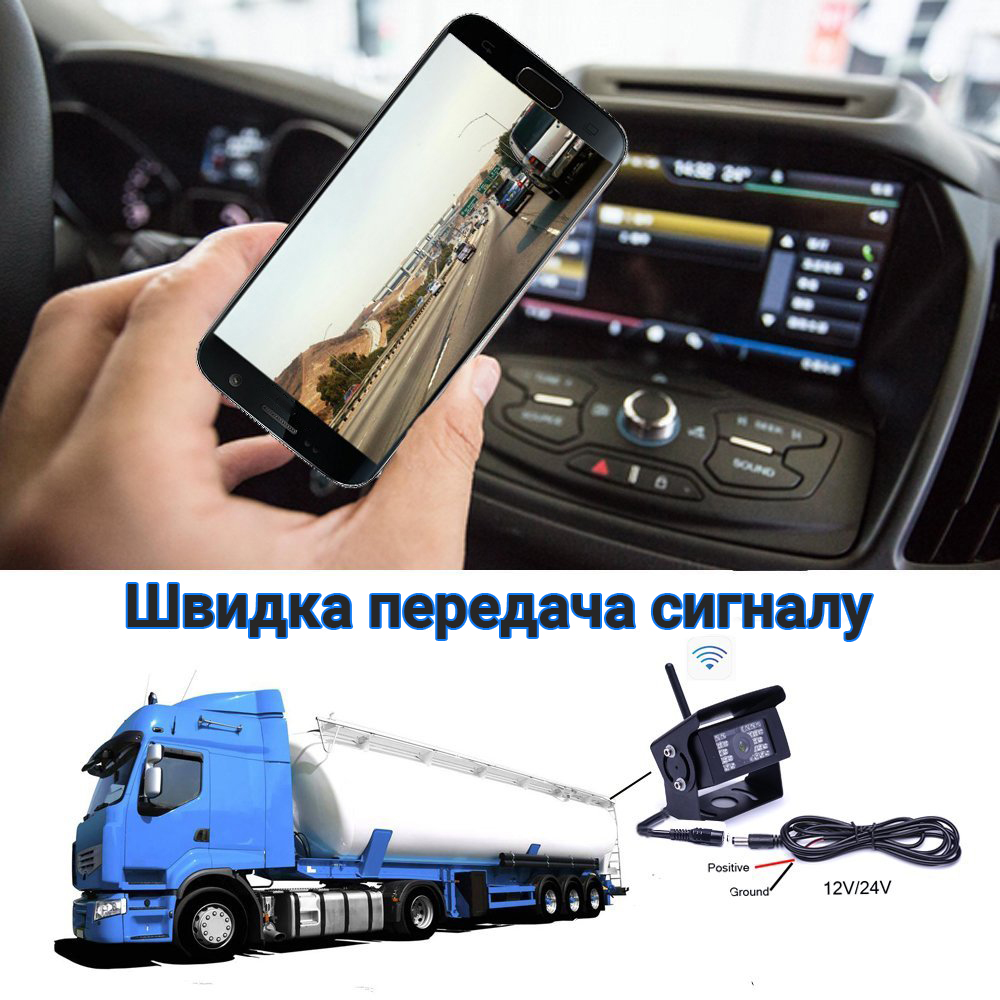 Беспроводная WiFi камера заднего вида для автомобилей Podofo F-0503,  приложение iOS/Android – фото, отзывы, характеристики в интернет-магазине  ROZETKA от продавца: You Smart | Купить в Украине: Киеве, Харькове, Днепре,  Одессе, Запорожье, Львове