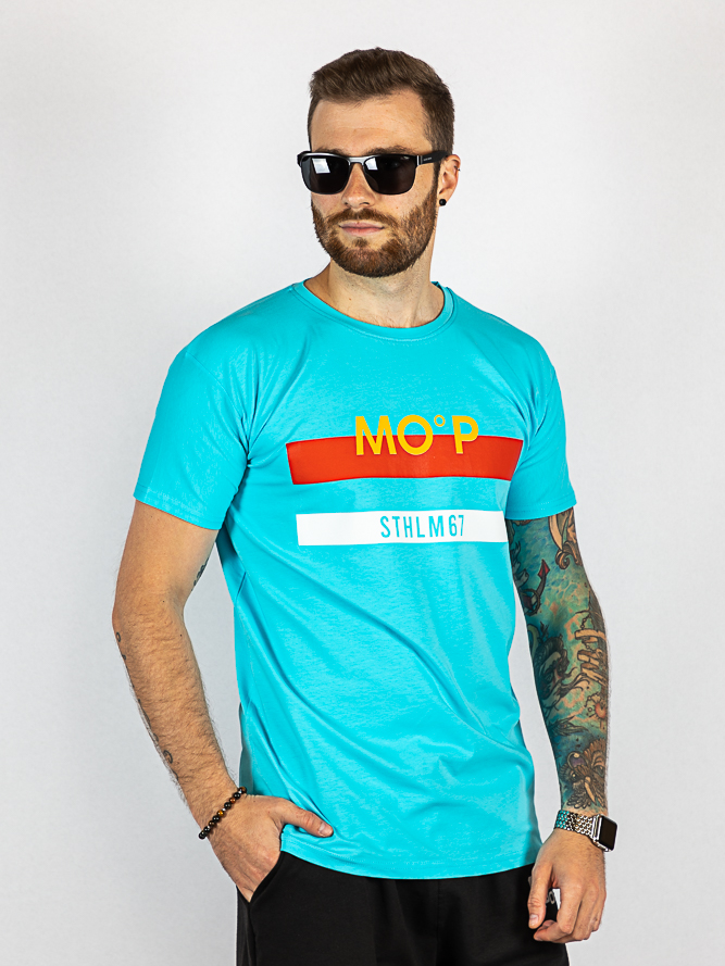 Футболка мужская голубая Time of Style 85F098-1 XXL Голубой – в ...