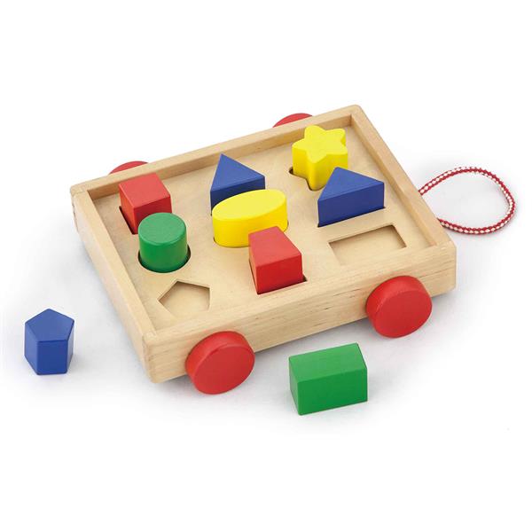 

Сортер Viga Toys 'Тележка с блоками' (58583)
