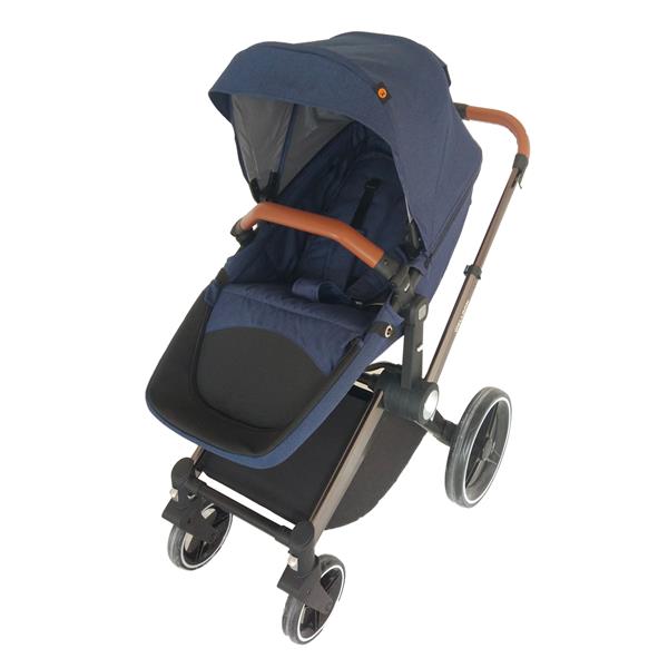

Детская коляска со складным шасси Welldon 2 в 1 (синий) WD007-3