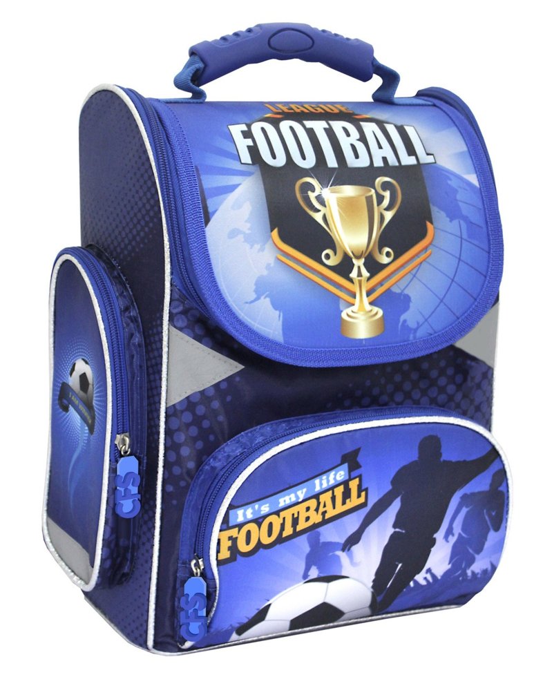 

Ранец школьный каркасный ортопедический Cool For School Football CFS85663