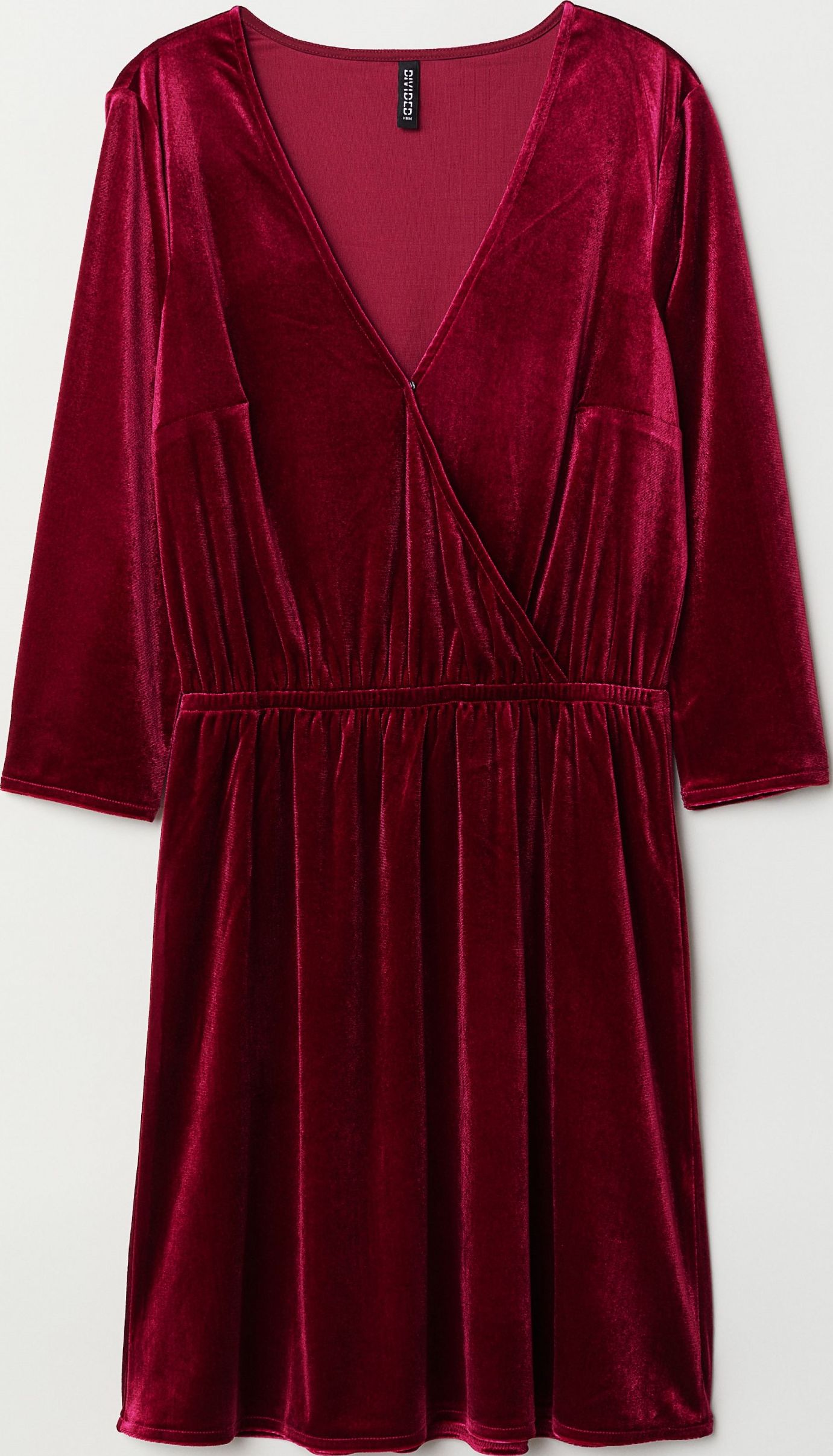 

Платье H&M 6848908 36 Бордовое