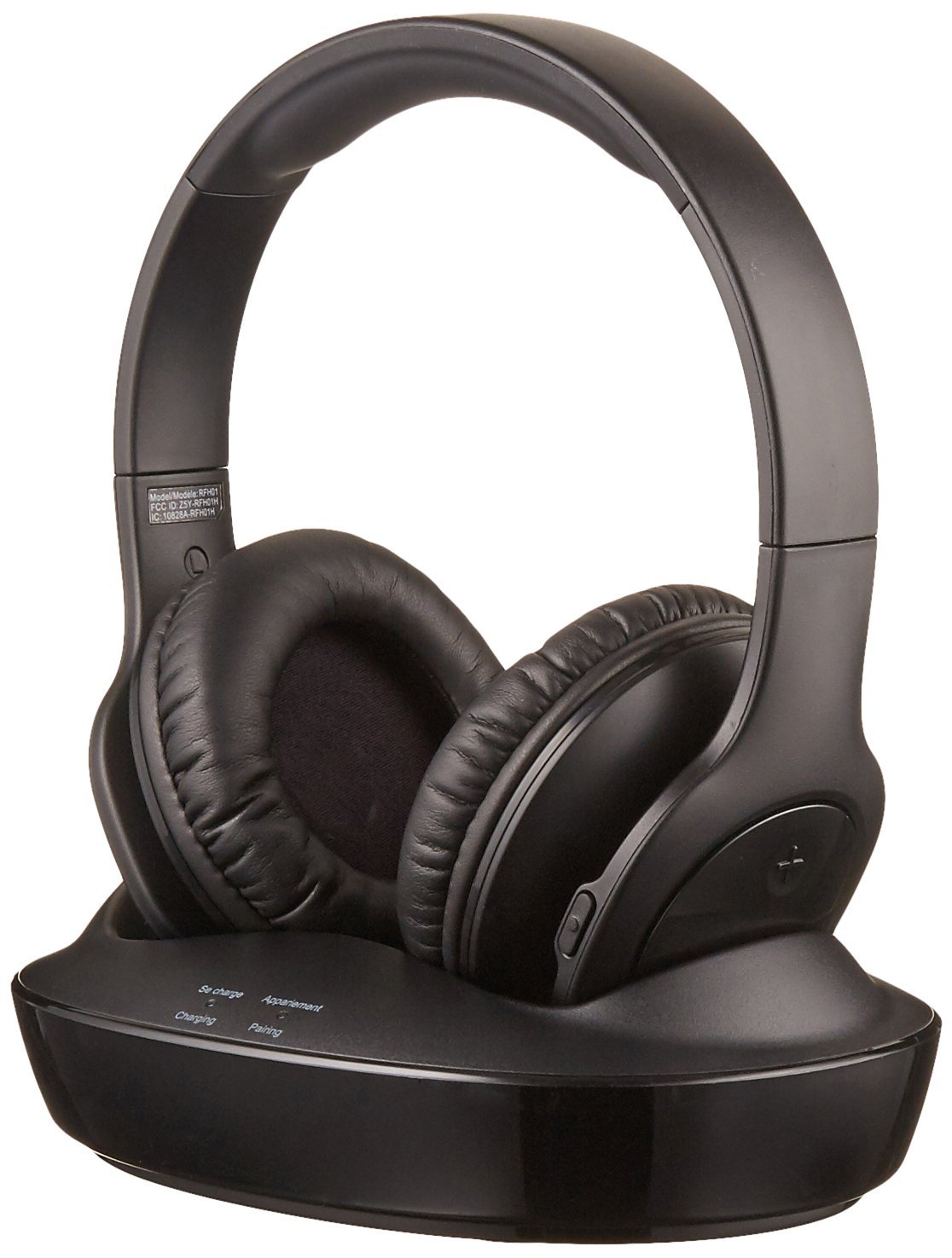 

AmazonBasics Over-Ear Wireless RF Headphones with Charging Dock (HS-RF02)