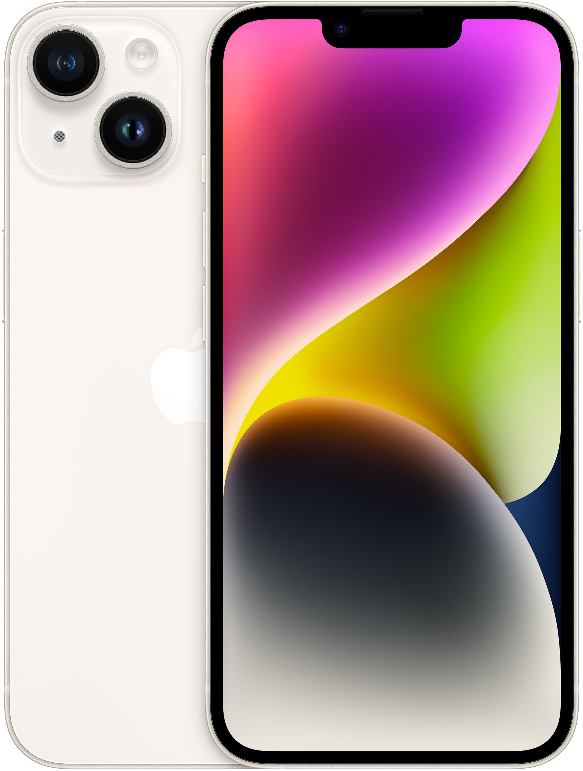 Мобільний телефон Apple iPhone 14 128GB Starlight (MPUR3RX/A) – низькі