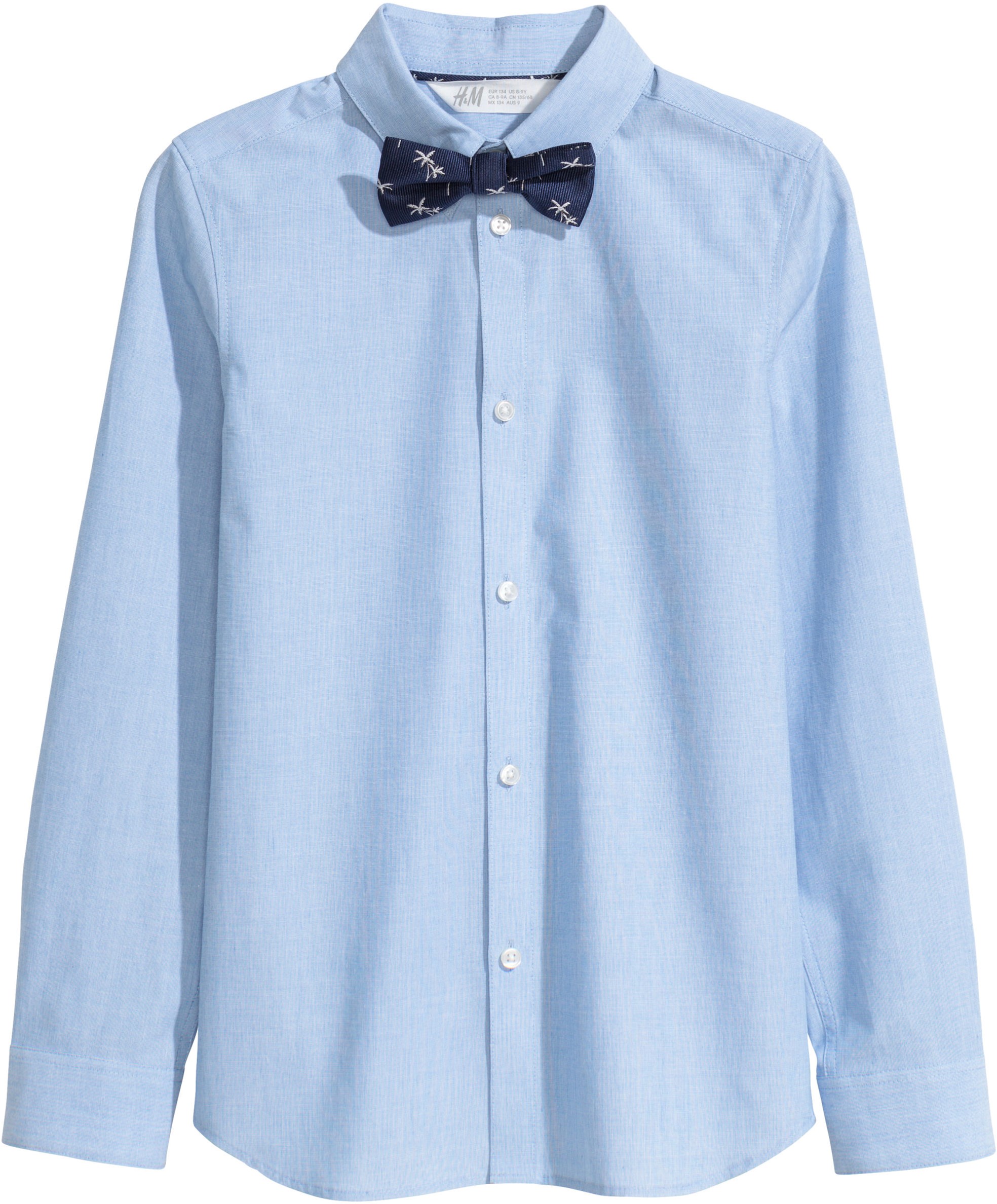 

Бабочка H&M 0456362-1 One size Темно-синяя пальма