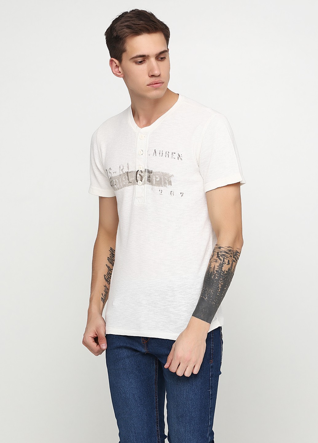 

Футболка мужская RALPH LAUREN М молочная 2104958