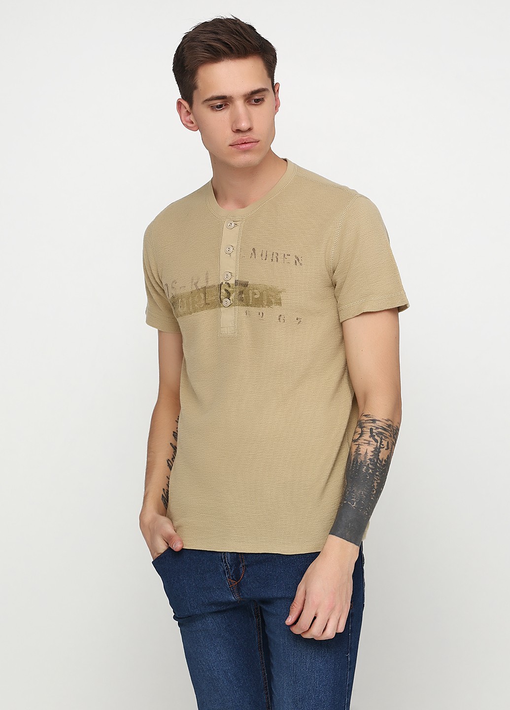 

Футболка мужская RALPH LAUREN М горчичная 2104950
