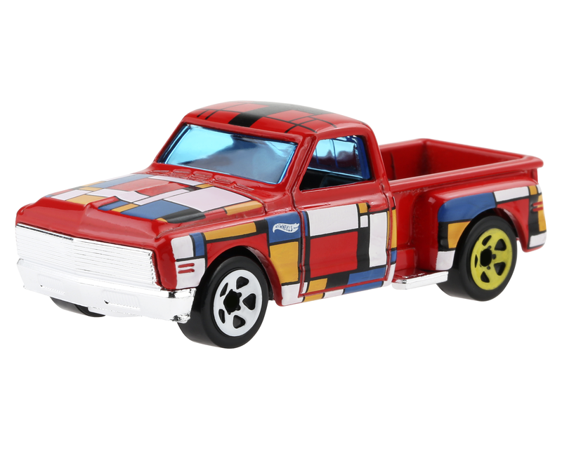 Машинка Хот Вилс 1:64 69 Chevy Pickup коллекция HW Art Cars