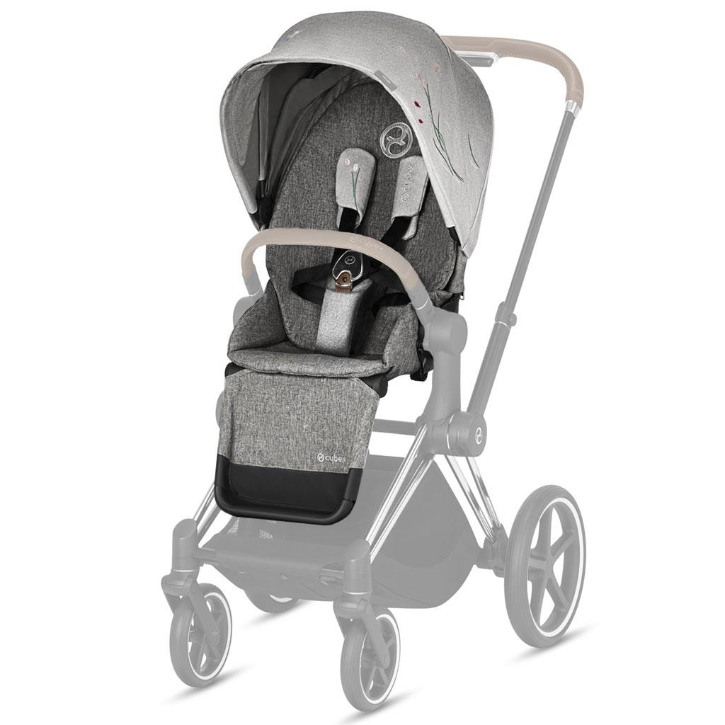 

Набор текстиля для коляски Cybex Priam Koi mid grey (519002197)