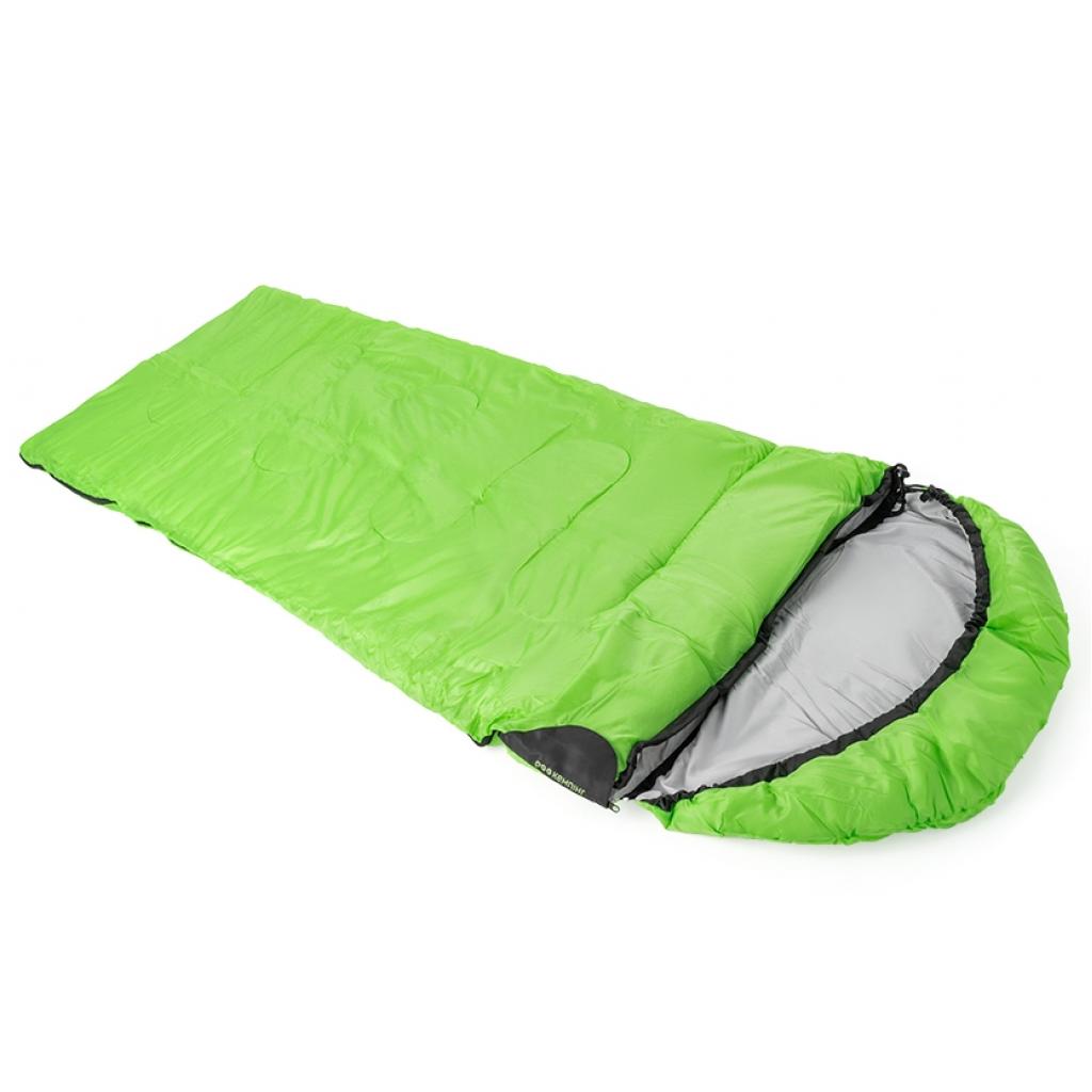 

Спальный мешок КЕМПІНГ Peak 200L с капюшоном Green (4823082714995)