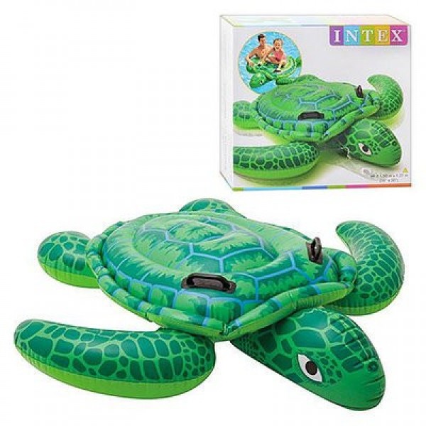 

Плотик Морская черепашка Intex 57524 NP 157х127см, 1,2кг, от 3 лет