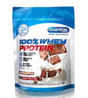 

Сывороточный протеин Quamtrax Whey Protein 500 г - шоколад