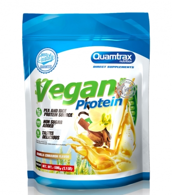 

Растительный протеин (для веганов) Quamtrax Vegan protein 500 г