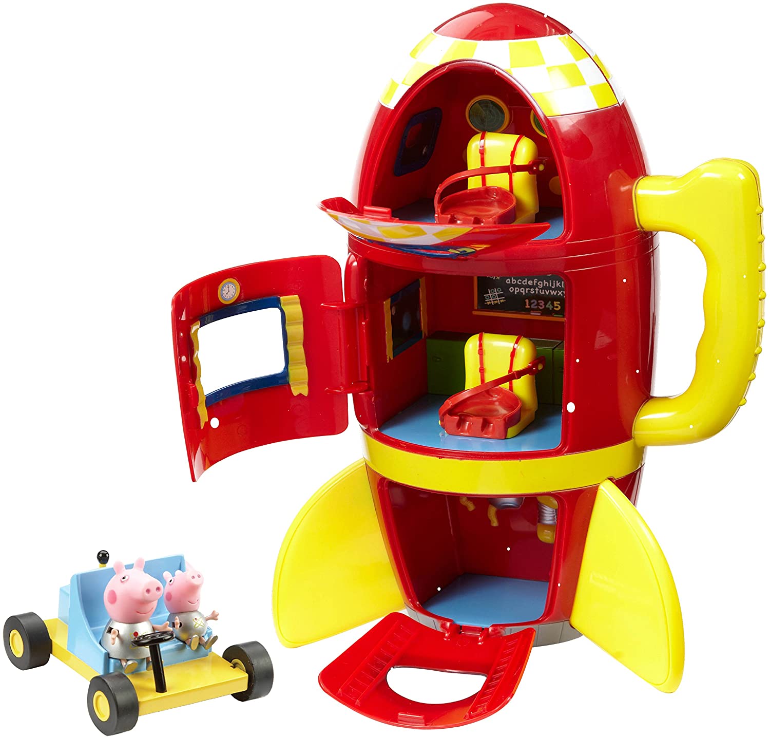 Peppa pig spaceship explorer clearance set