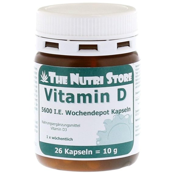 Витамин D The Nutri Store Vitamin D, 5600 IE 26 Caps ФР-00000125 ...