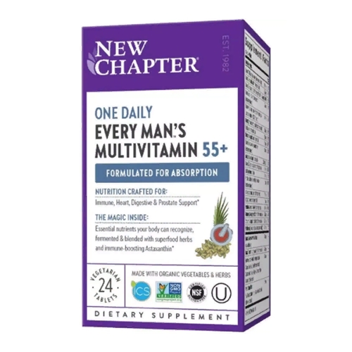 Витаминно-минеральный комплекс New Chapter 55+ Every Man's One Daily ...