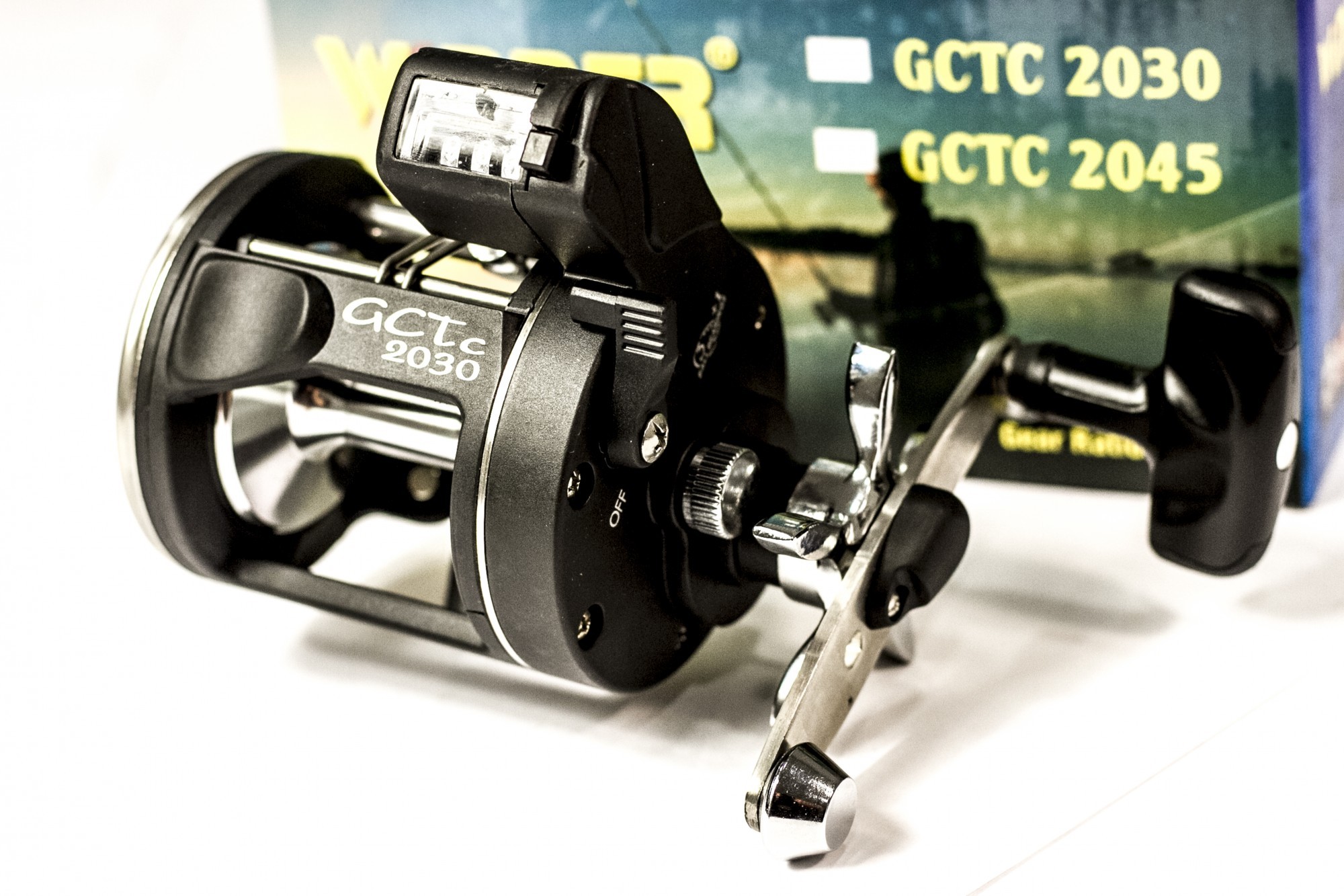

Катушка мультипликаторная Winner GCTс 2030 с счетчиком лески
