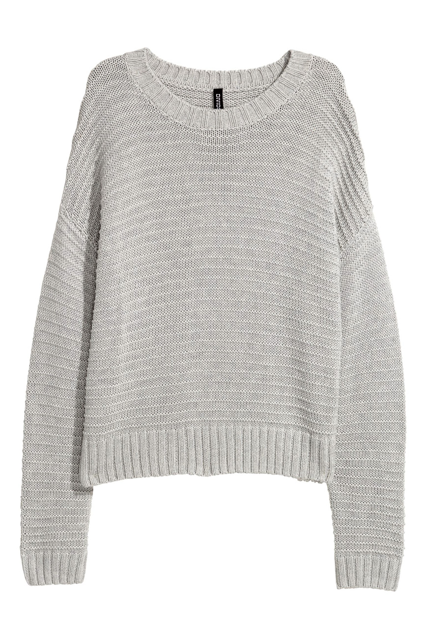 

Джемпер H&M Ж1051215 цвет серый M