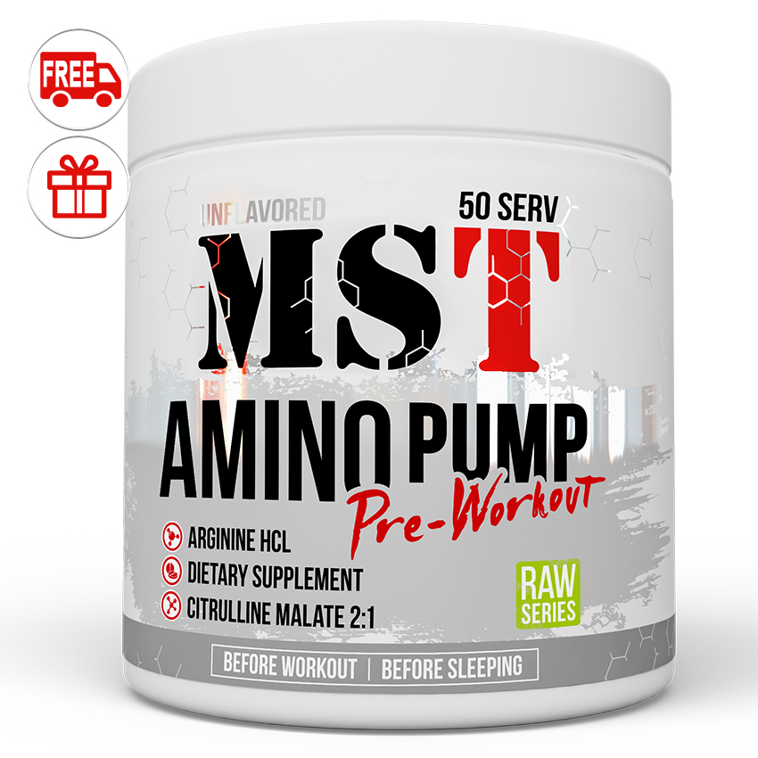 

Предтренировочный комплекс MST Nutrition Amino Pump 300 г