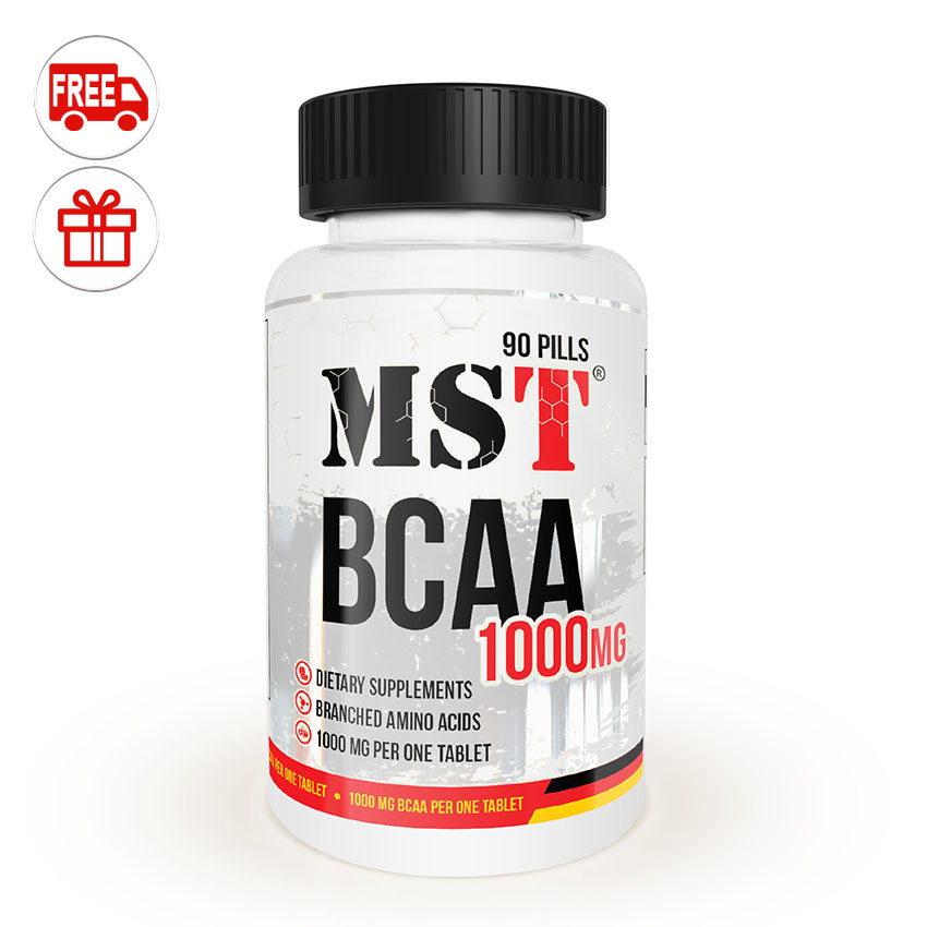 

Аминокислоты MST Nutrition BCAA 1000 90 таб