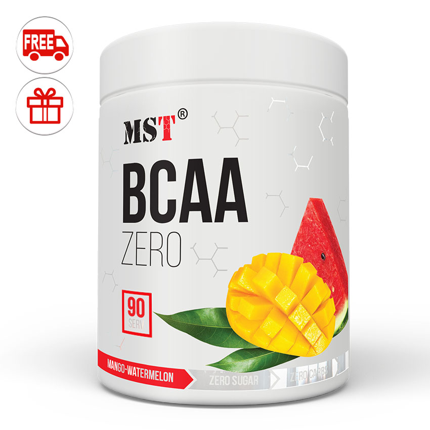 

Аминокислоты MST Nutrition BCAA Zero 540 грамм Манго - Арбуз