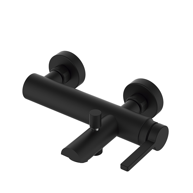 

Смеситель настенный для ванны цвет черный GRB AXIS Black (74224742)