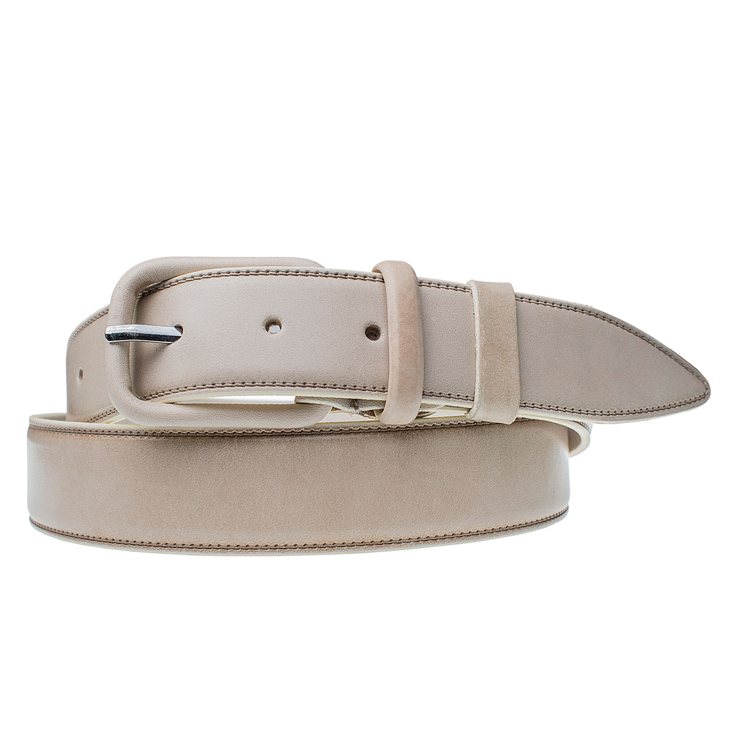 

Мужской кожаный ремень JK Черный