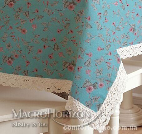 

Скатерть Provance Spain SANDY Artico Ипомея Голубой, арт. MG-126481, 120*140 см