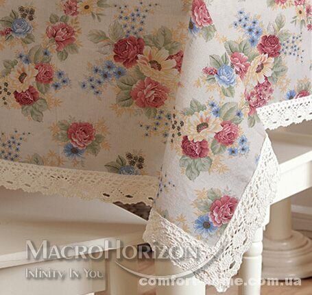 

Скатерть Provance Spain SANDY Авиньон Красный, арт. MG-110265, Круг 140 см