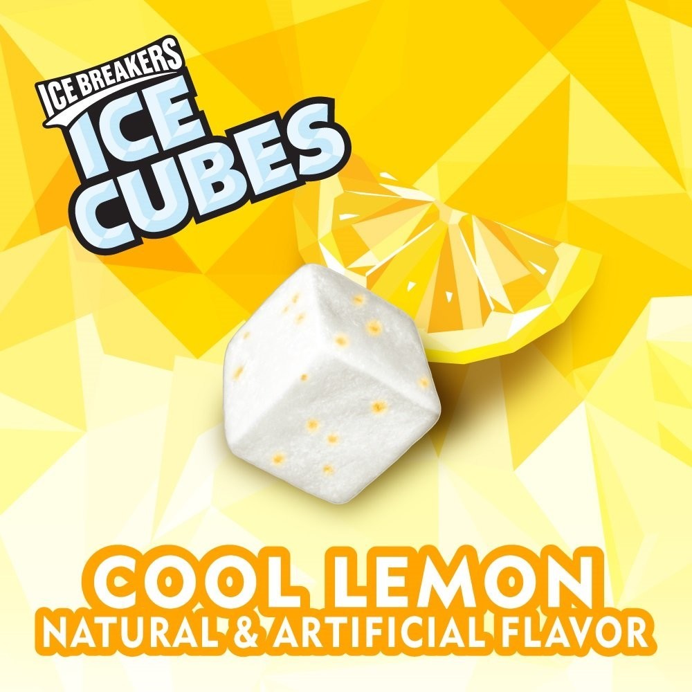 Жевательная резинка Ice Cubes cool lemon 40 шт