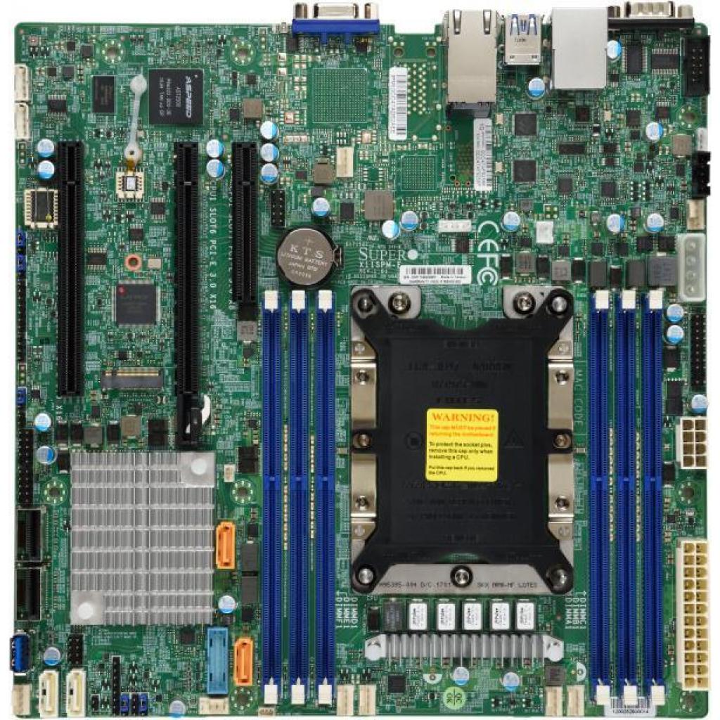 

Серверная материнская плата Supermicro X11SPM-F