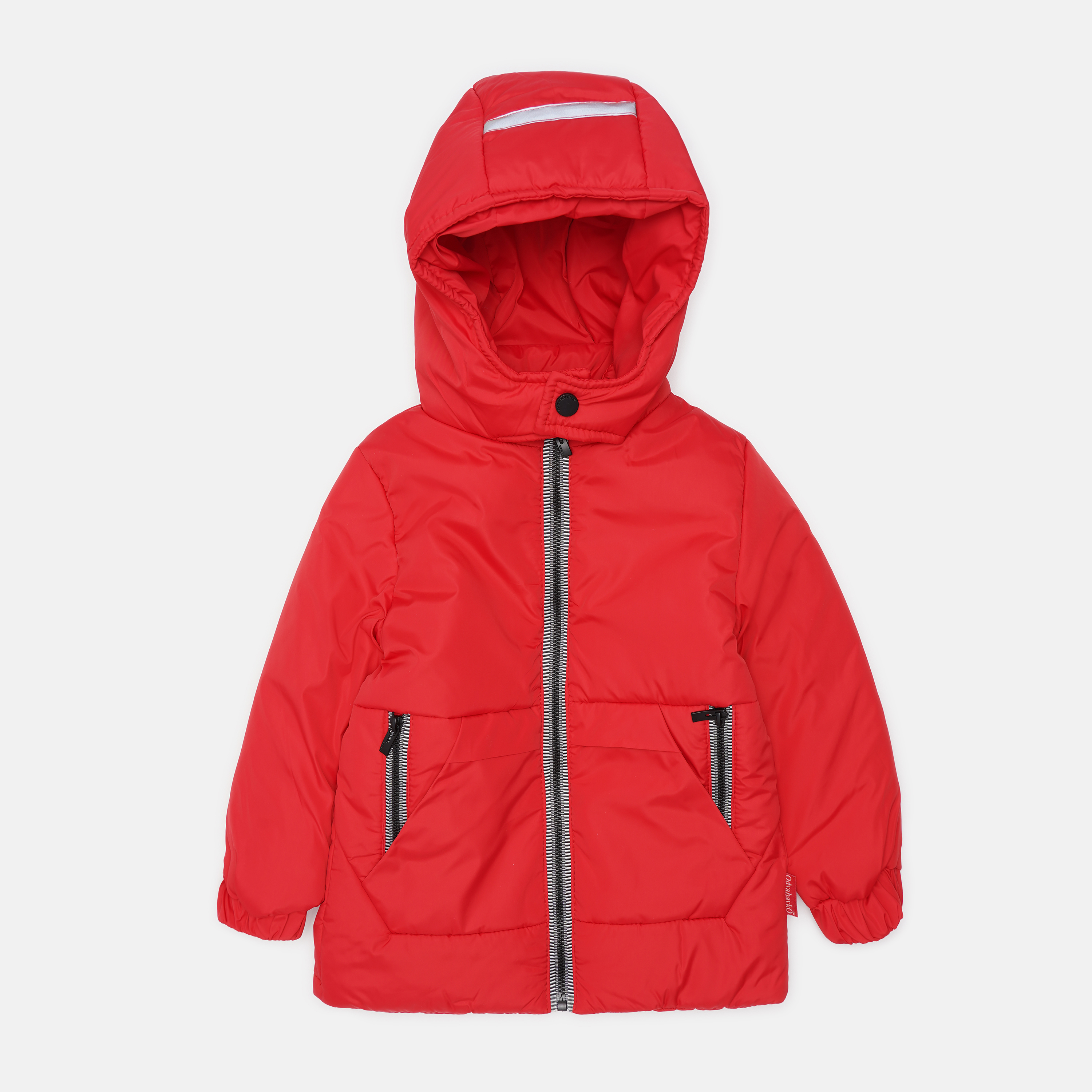 Акция на Дитяча демісезонна куртка для хлопчика Одягайко 22797 110 см Червона от Rozetka