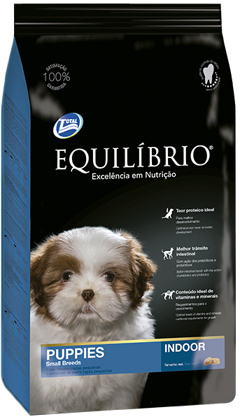 

Сухой корм Equilibrio Puppies Small Breeds для щенков мини и малых пород с курицей 7.5 кг