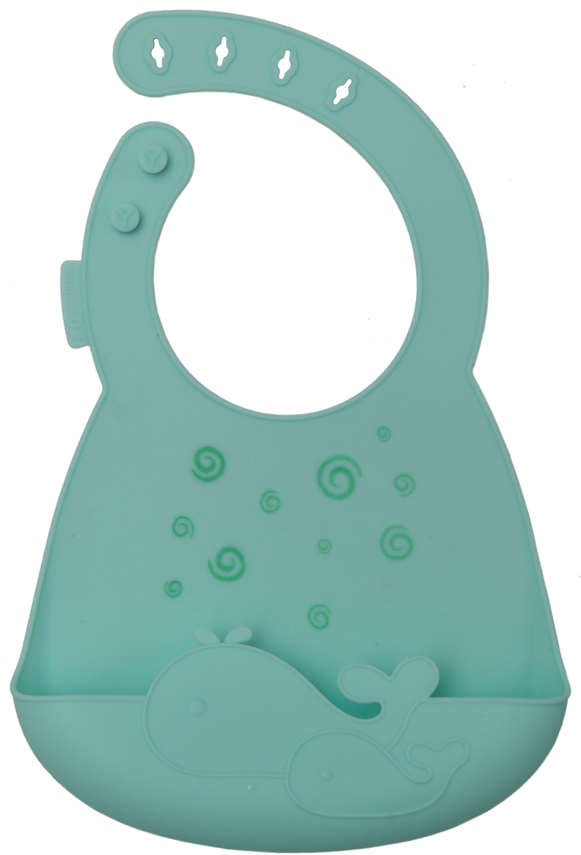 

Детский нагрудник Kinderenok Happy Meal силиконовый Голубой (310520)