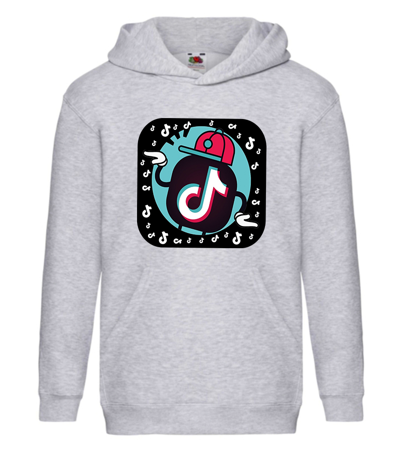 

Худи Fruit of the Loom Tik Tok (Тик Ток) Серый 164 см CHHUTTXM164SS